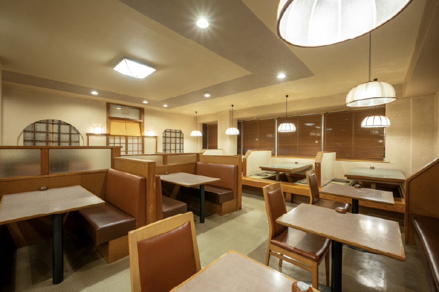 朝食バイキング